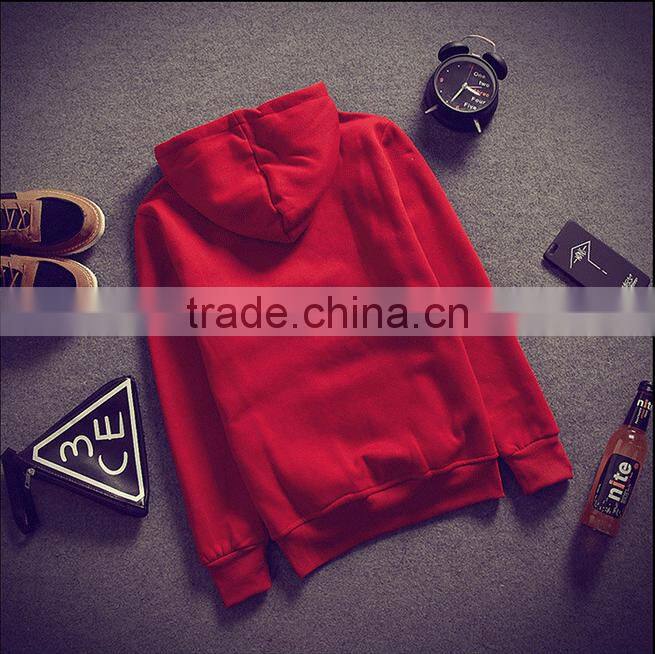 top selling supreme quality custom cotton pullover hoodie printing