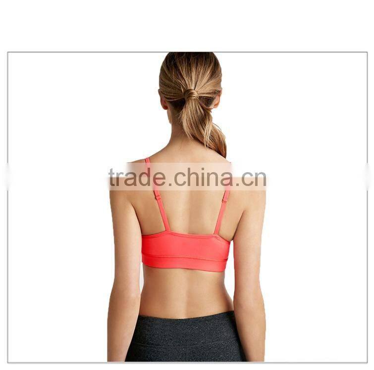 Hot sale yoga hot sexy ports bra for women soft good quality bra