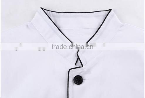 China manufacturer direct wholesale short sleeve cotton chef uniform