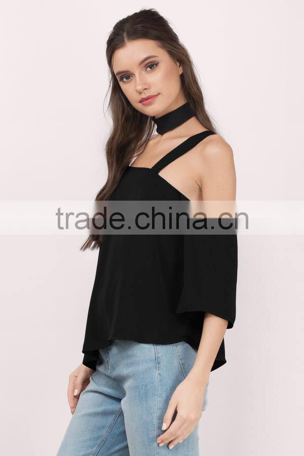 2017 latest fashion design lady clothing summer top women