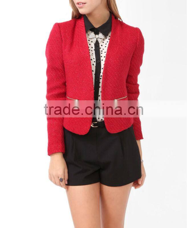 Metallic Tweed Jacket