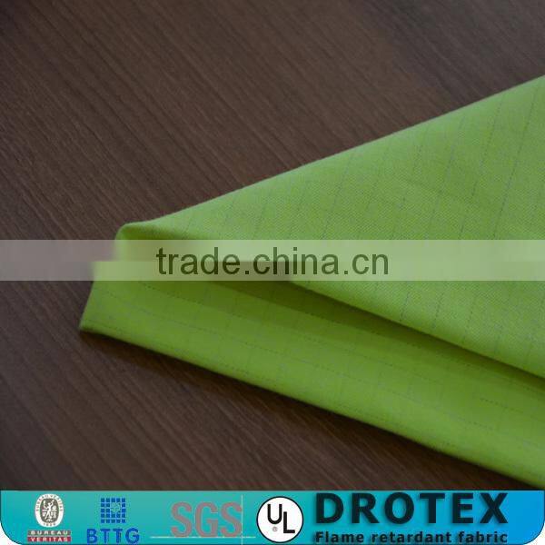 EN20471 EN11611 fluorescein 60% modacrylic 40% cotton flame retardant fabric for safety clothing