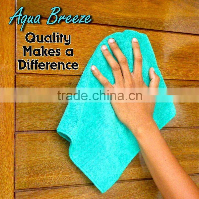 Super absorbent microfiber towels