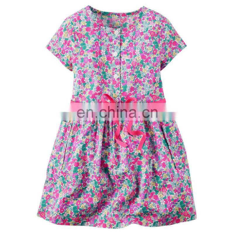 Top grade little princess girl flower fancy dress