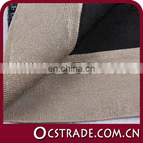 2014 sexy bronzing v neck black knee length short chiffon cocktail dresses