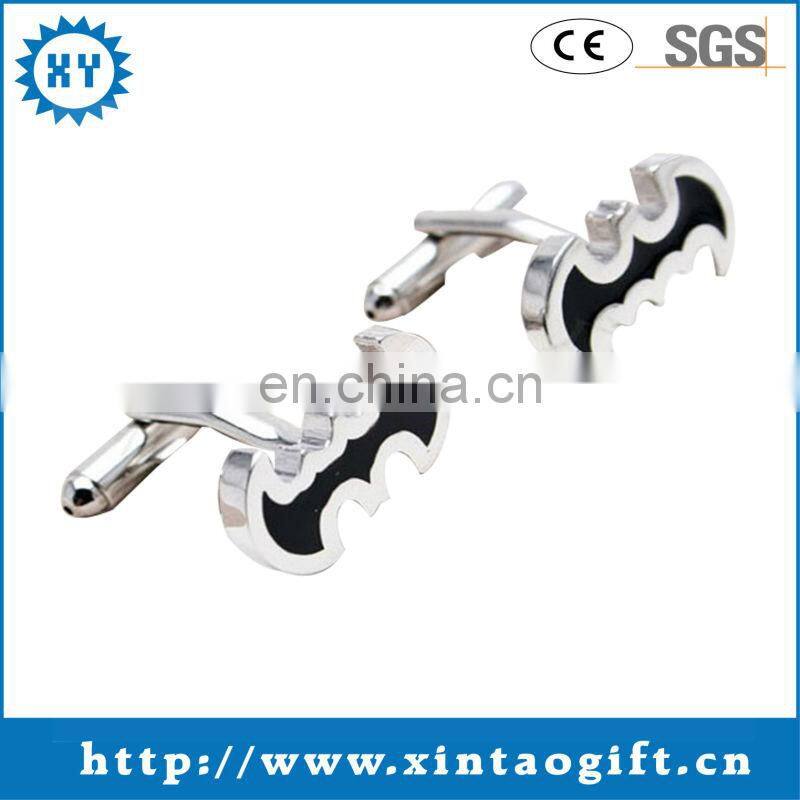 Promotional 2017 cheap custom cufflinks long sleeve shirt