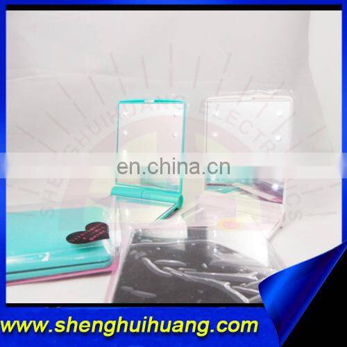 Lovely led light up make-up morrow for promotion