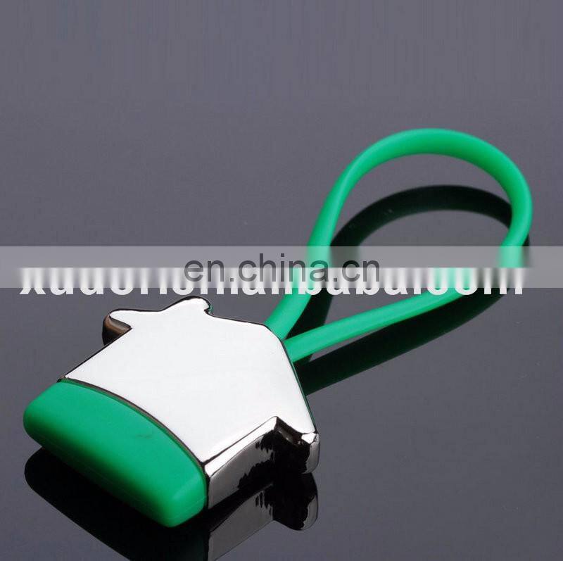 promotional items wedding souvenirs house shaped printing keychain