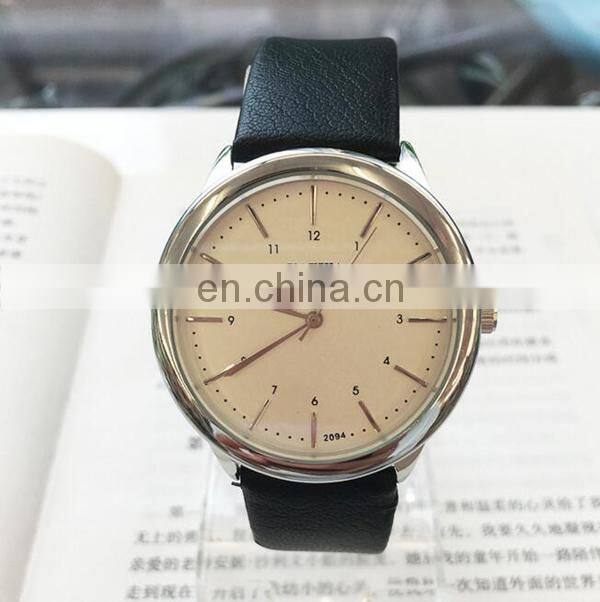 Hot sale china leather watch couple watch mens watch