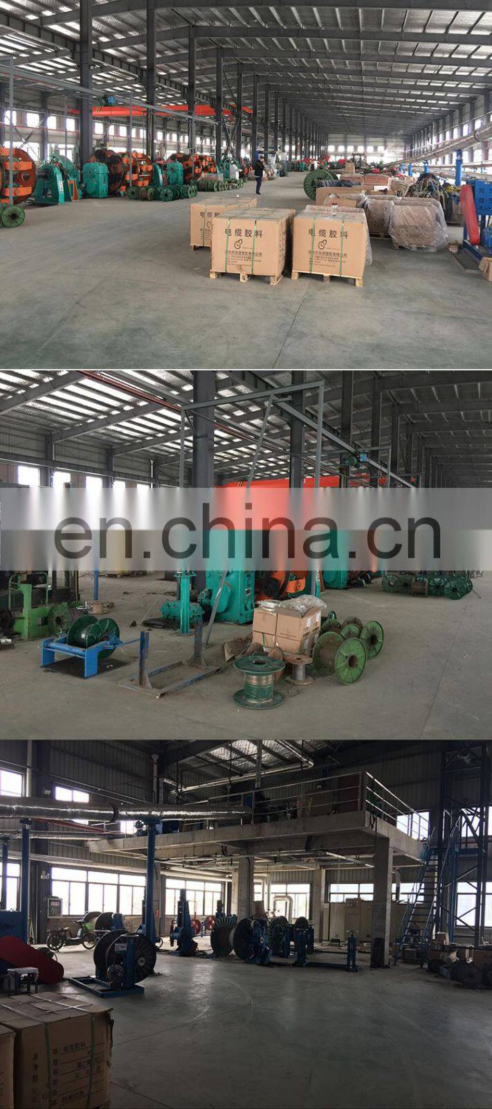 Elevator CCTV cable flat traveling cable with fiber optical for overhead cranes conveyors lift parts