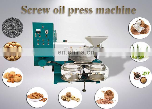 screw oil press machine with oil filter price from manufacturer