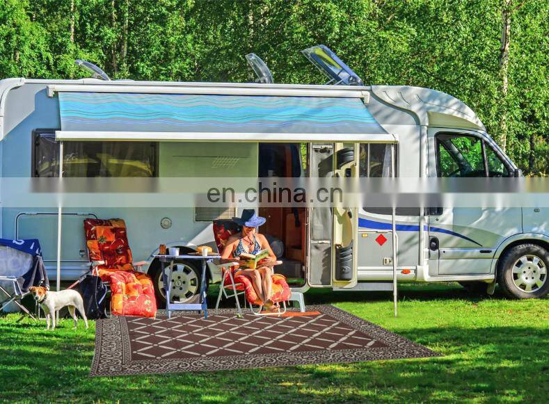 Outdoor product plastic washable customized rug wholesale