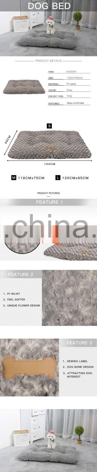 High Quality Multifunction Warm Large Wholesale Waterproof Luxury Acrylic Pet House Outdoor Memory Foam Washable Dog Bed