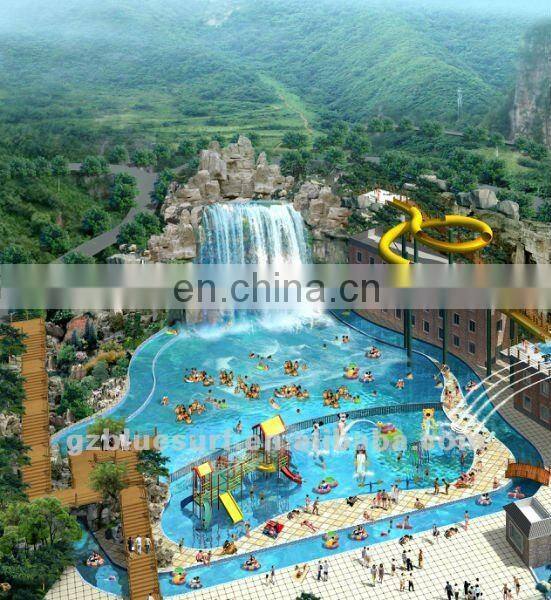 400 Sq.m Wave Pool Equipment Water Park Wave Pool Machine- E-Fun