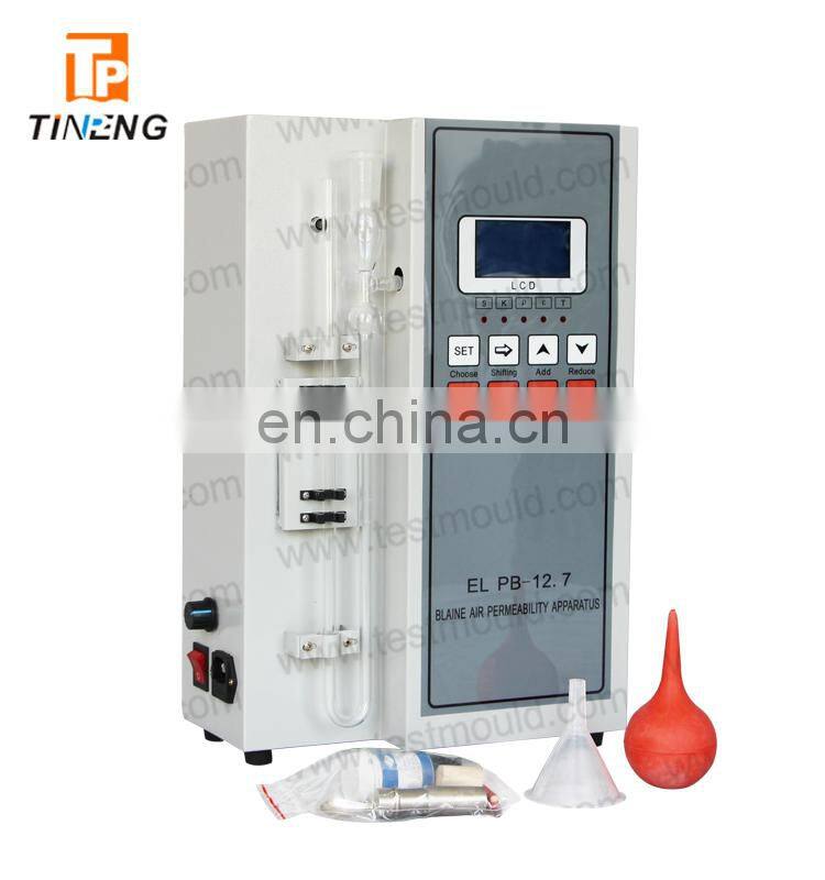 Automatic Digital Cement Blaine fineness Air Permearbility Apparatus