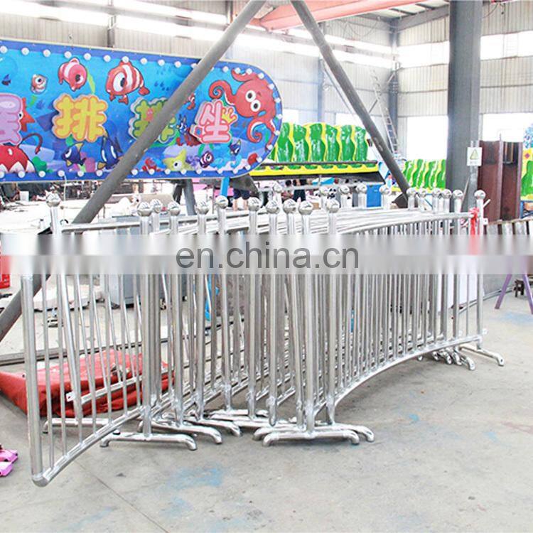 hot selling adventure park amusement swing crazy wave rides with trailer