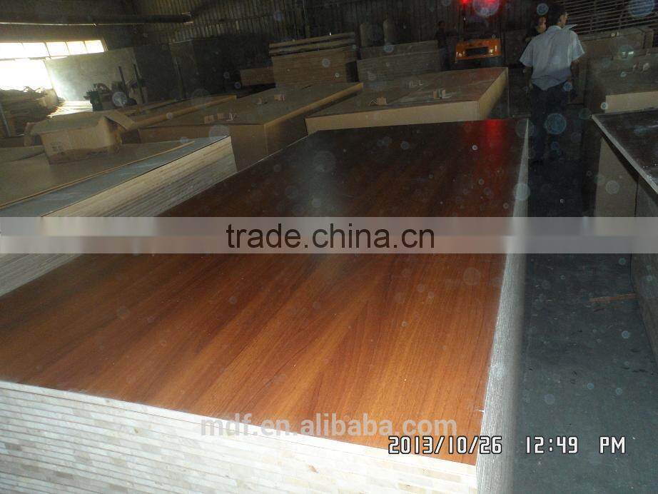 JIDA Poplar Core Melamine Block Board