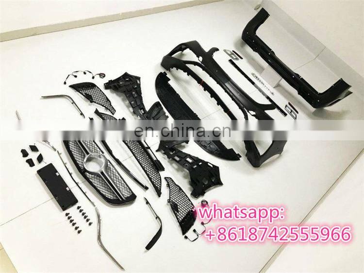 V class w447 body kit fit for V250 V260L to EUROCAR style with front bumper grille rear bumper 2016 2017 2018 year