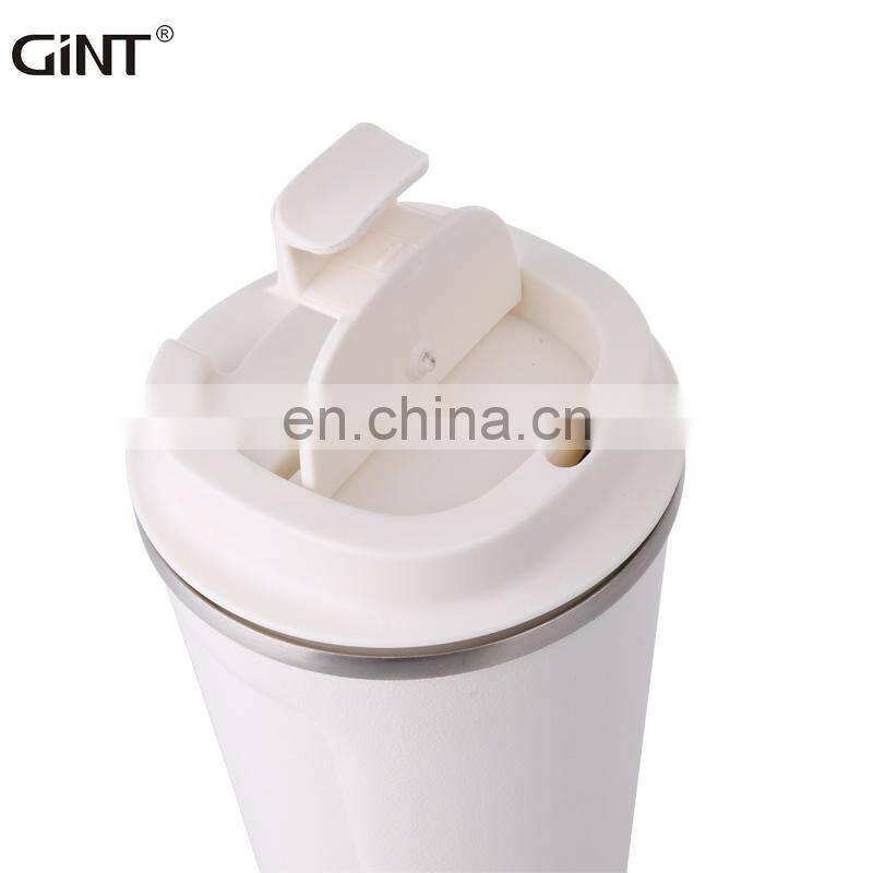 Direct Drinking Straw Double Wall Hand Held Thermal Beer Water Coffee Mug