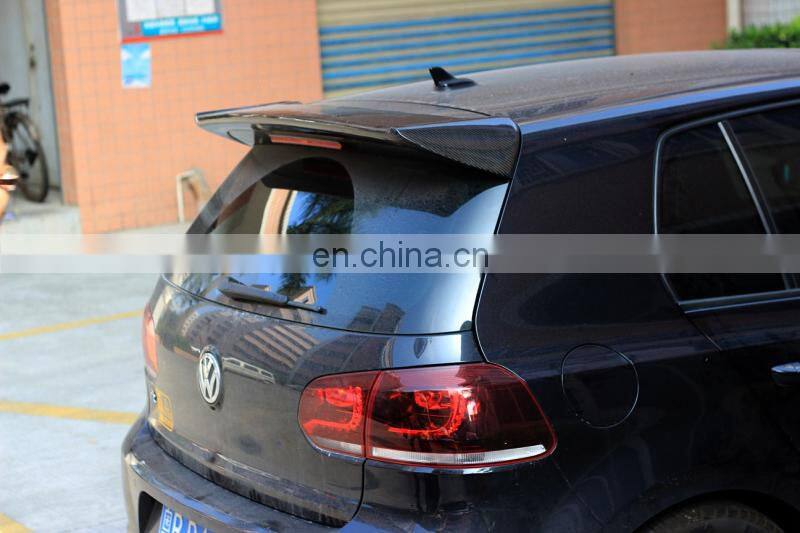 Vacuum Carbon R20 Rear Window Spoiler for Volkswagen Golf MK6 GTI R20 10-13