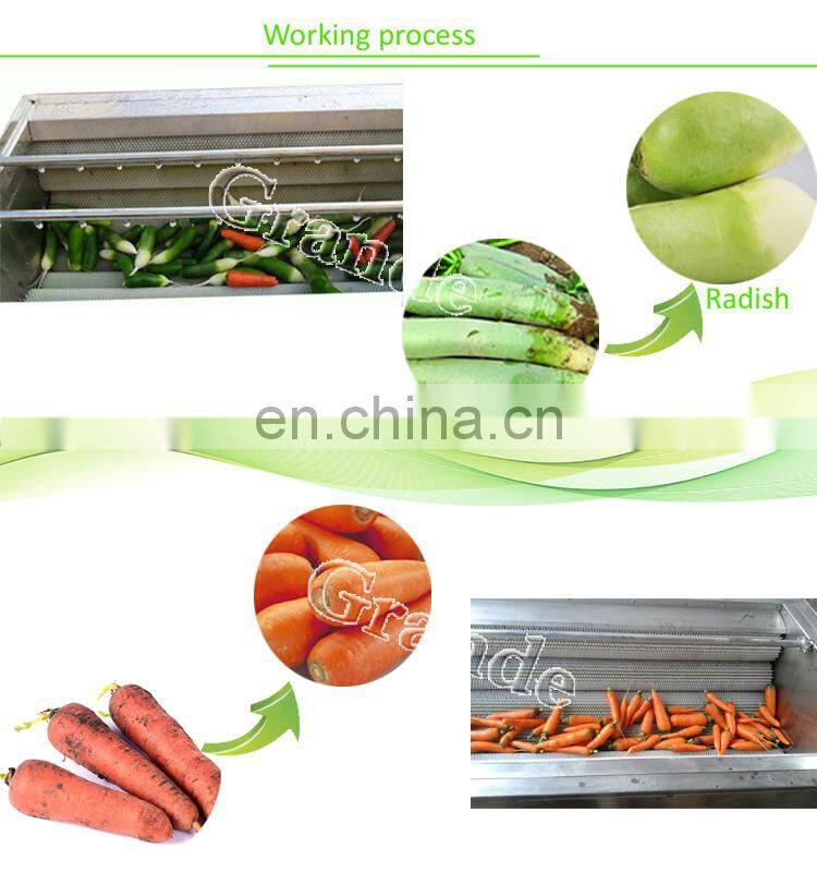 Carrot Peeling Machine Pumpkin Peeling Machine Tomato Washing And Peeling Machine Rollers