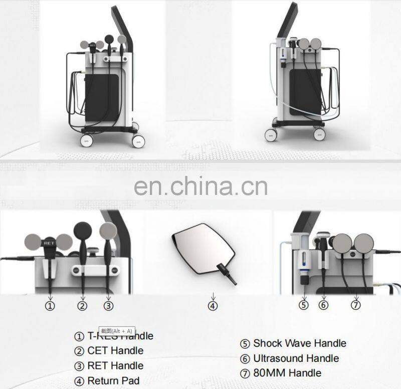 2022 NEWEST Tecar Ret Cet Tecar Terapia Fisioterapia 4 Channel Tecar therapy Physiotherapy Pain Relief