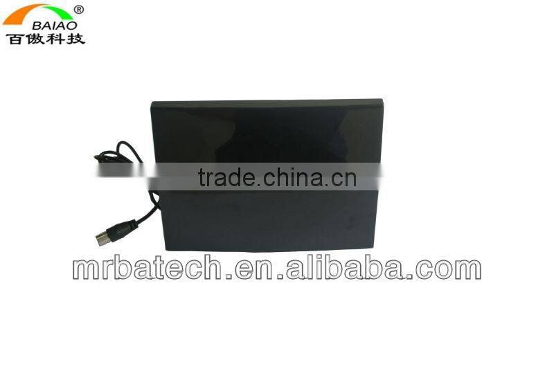 Amplified Indoor HDTV Antenna for UHF/VHF, Handsome Thin Flat Design Fits Your Home Decor