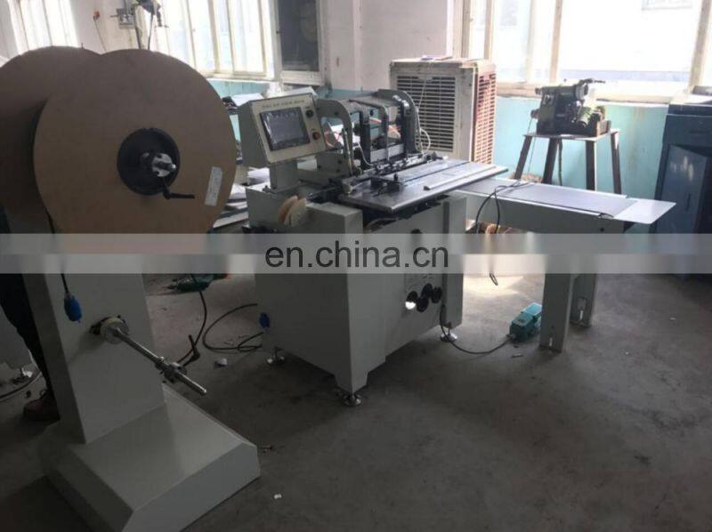 UT520 Automatic Twin spiral-o loop wire binding machine nylon coated binder equipment