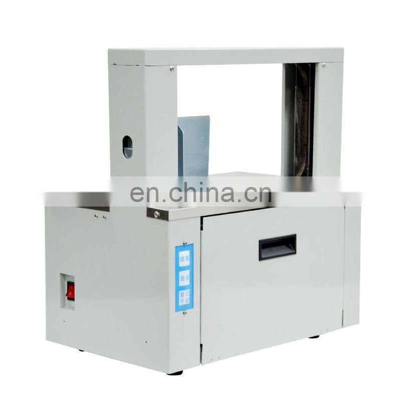 UT011 Table Top Hotmelt Opp Paper Tape Bundle Strapping Binding Machine for banknote money currency supermarket vegetable