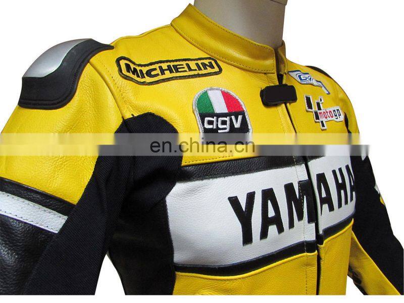 Custom Design Motorbike Racing Cowhide Motorcycle Leathers Suits Biker 1 piece