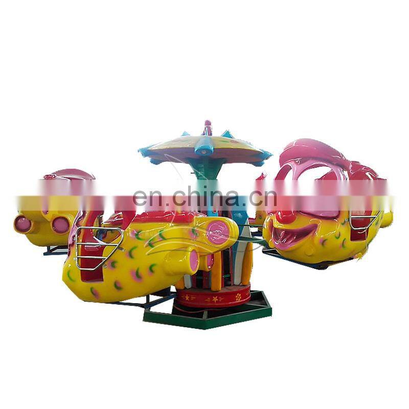 8 seats cartoon amusement park airplane rides Children park rides