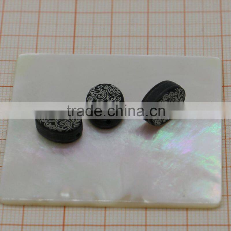 black pearl lip sea shell,black MOP,mother of shell blank with engraved logo