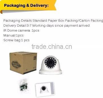 Starlight & WDR PC Polished TVI IR Dome Camera 8X Digital Zoom Special Security Camera