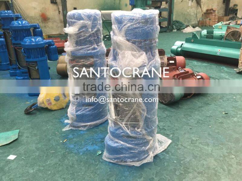 Double Speed Electric Wire Rope Construction Hoist with Wireless Remote