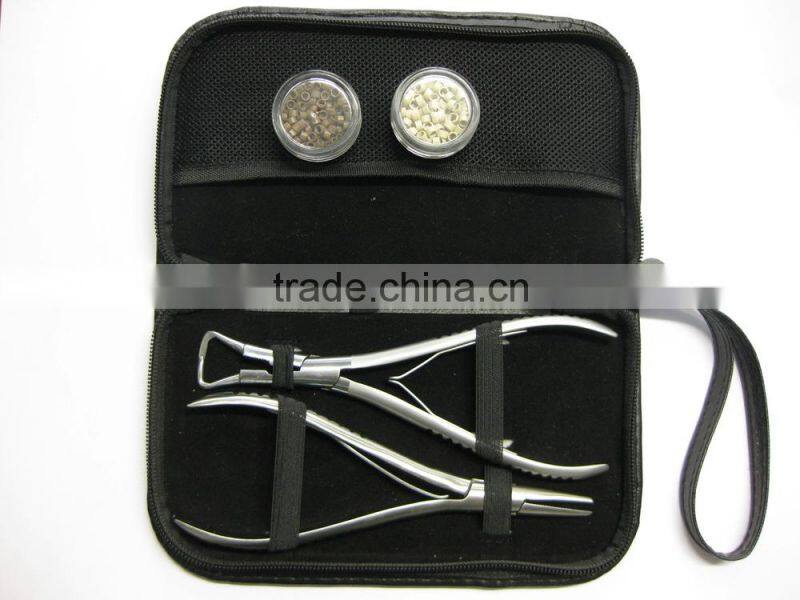 Pink hair loop brush,salon quality fashion hair extension tools