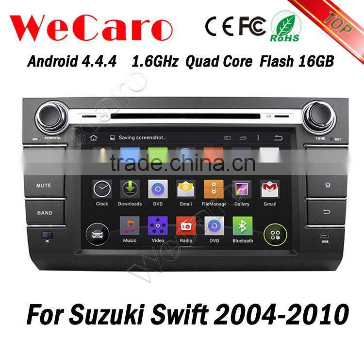 Wecaro WC-SS7668 7" Android 4.4.4 WIFI 3G touch screen car multimedia system for suzuki swift car dvd player gps 2004 - 2010