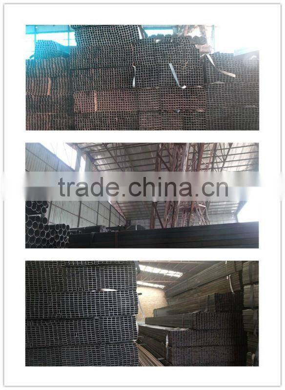 hot selling black annealing round steel tubes, steel pipee for metal furniture and civil construction