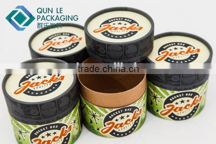 2016 New Design Round Cardboard Sock Gift Boxes with Lid