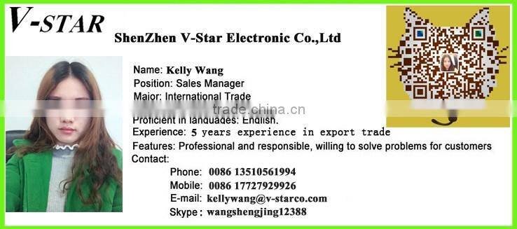 2016 OLED Screen Bluetooth Handsfree Car Kit FM Transmitter With Dual USB Charger Port