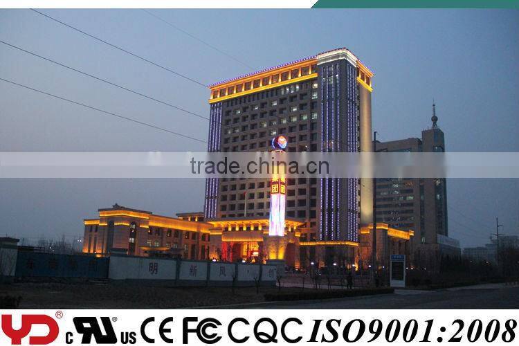 YD IP68 FC CE CQC UL outdoor building countor lighting led light
