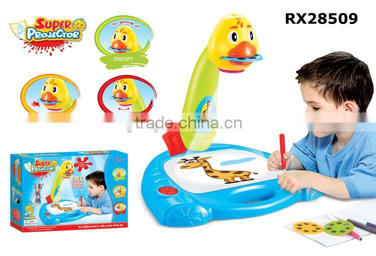 Newest educational kids flashing light toy projector led toys