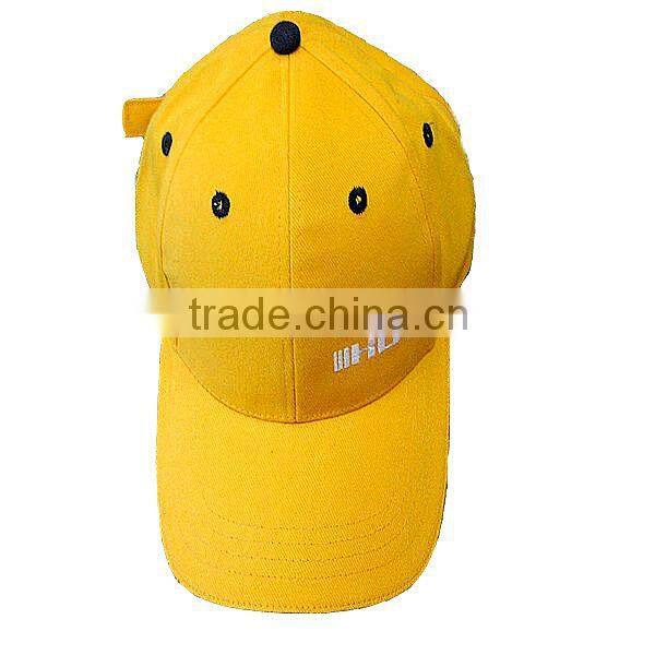 Fashion 6 panel LED light camo baseball caps