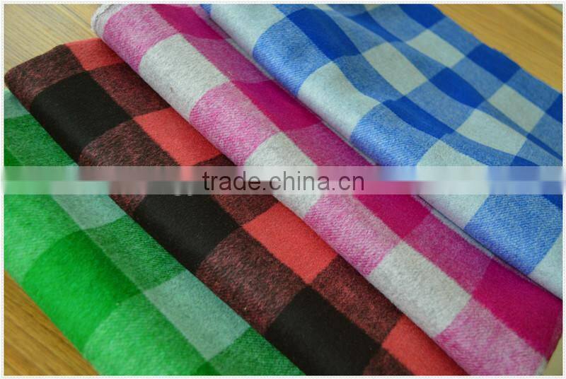 2015 winter multifunctional double-edged woollen fabric made in China (12368C-2#)