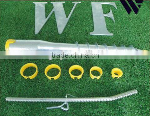 household ground screw anchor