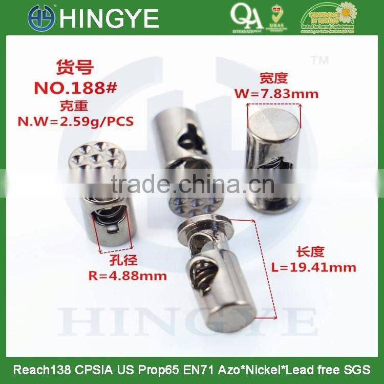 Brass spring stopper metal spring stopper metal cord stopper