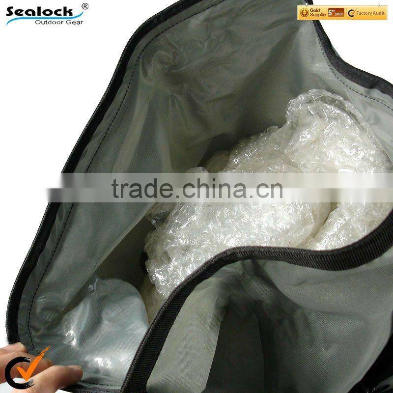 46 Liter black waterproof hiking or camping backpack