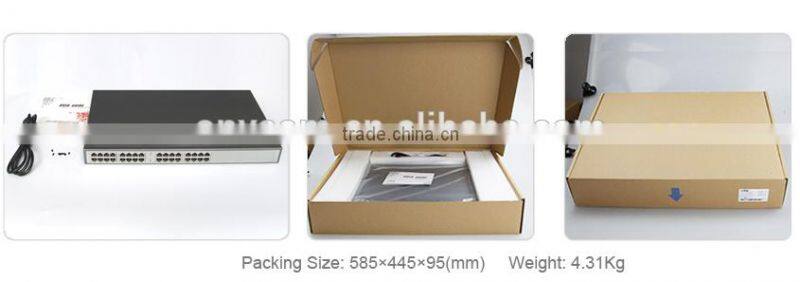 ONV Company 10/100M 16 port power over ethernet poe injector for IP camera(ONV-PSE31016)