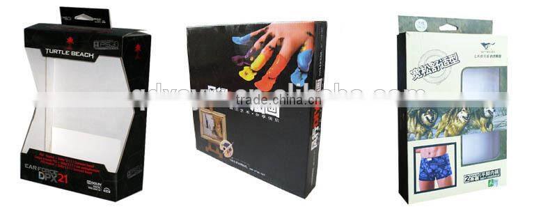 Printed Hanging Brown Paper Box