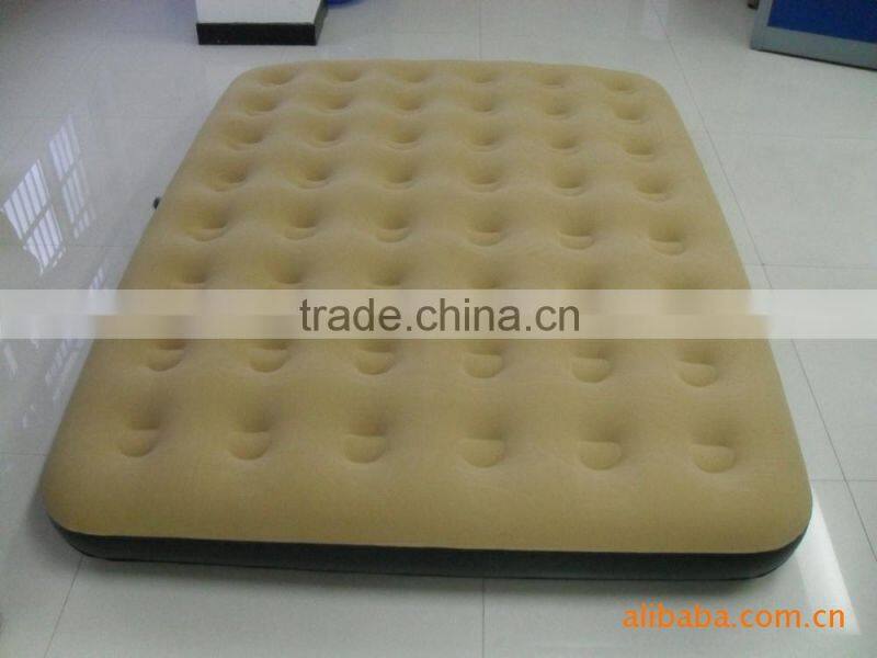 single and double sizes high quality outdoor and indoor inflatable air bed