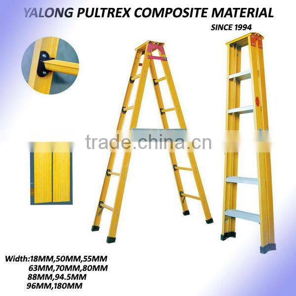 180*50*6mm FRP Stair Channel,Ladder Steps & Stair Treads